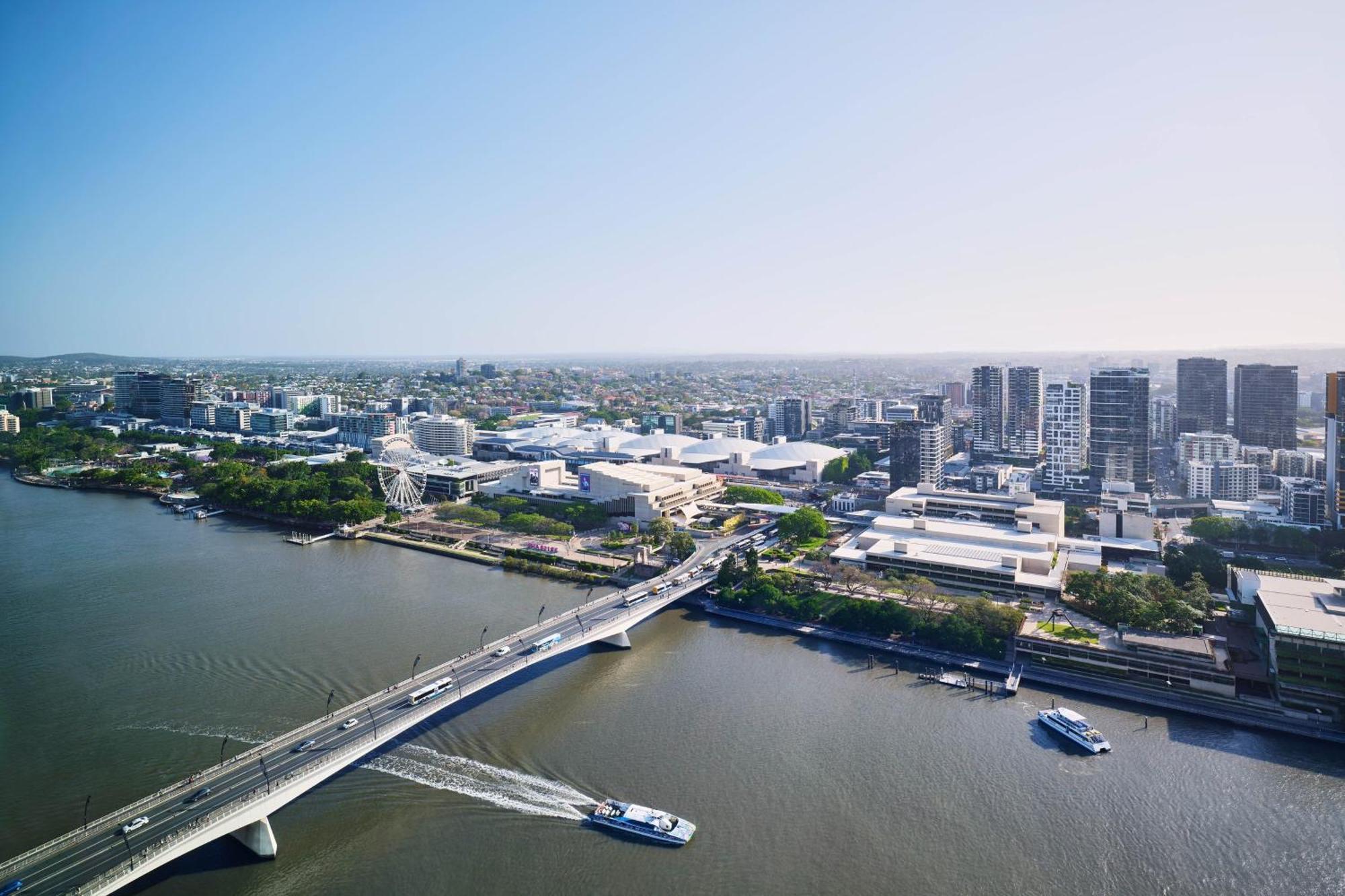 Hotel W Brisbane Extérieur photo Aerial view of the proposed Brisbane International Pool